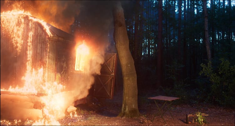 VFX Breakdown “Burning Wagon” Schattenmoor by ProSieben