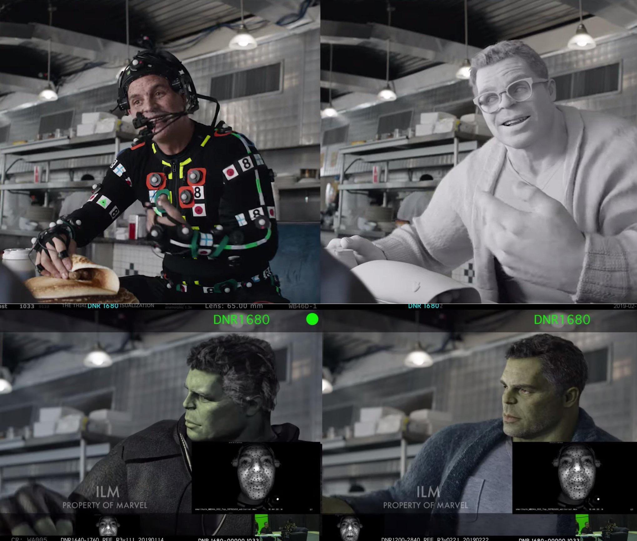 Avengers Endgame -Hulk -VFX Motion Capture Breakdown