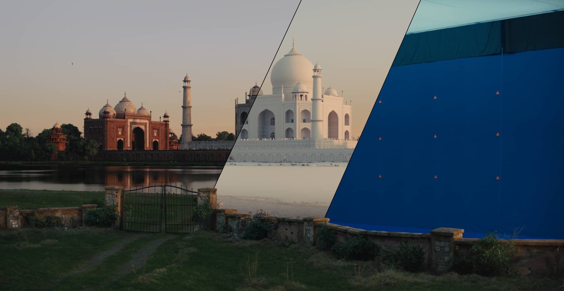 Pixels: Taj Mahal sequence – VFX breakdowns