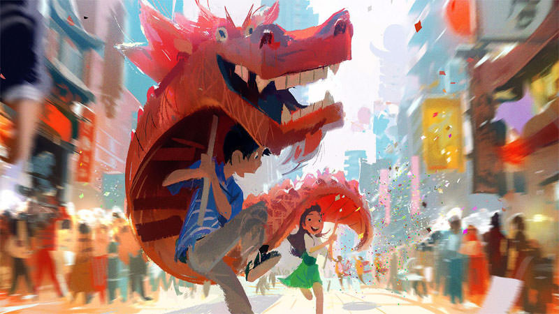 Wish Dragon- upcoming -animated comedy film