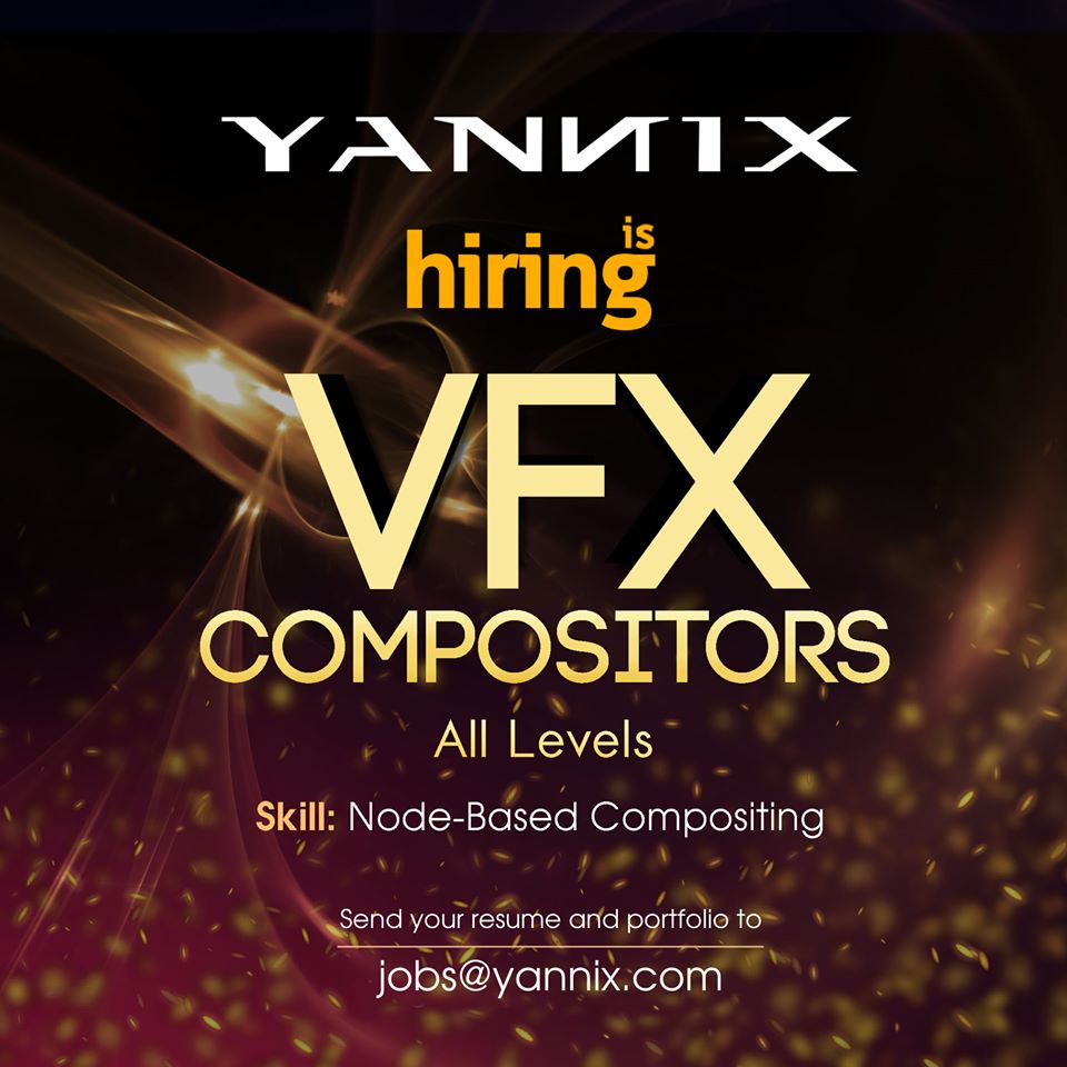 Yannix Studio is looking for compositors