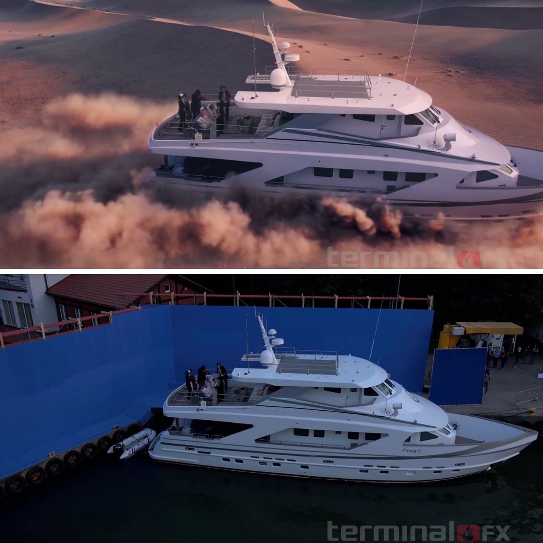 Desert ship VFX Breakdown by Terminal fx