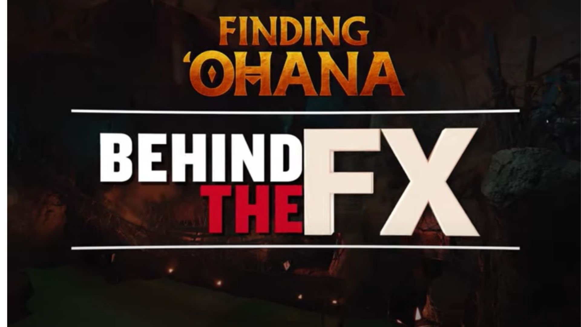 Behind The FX Of Finding Ohana Netflix