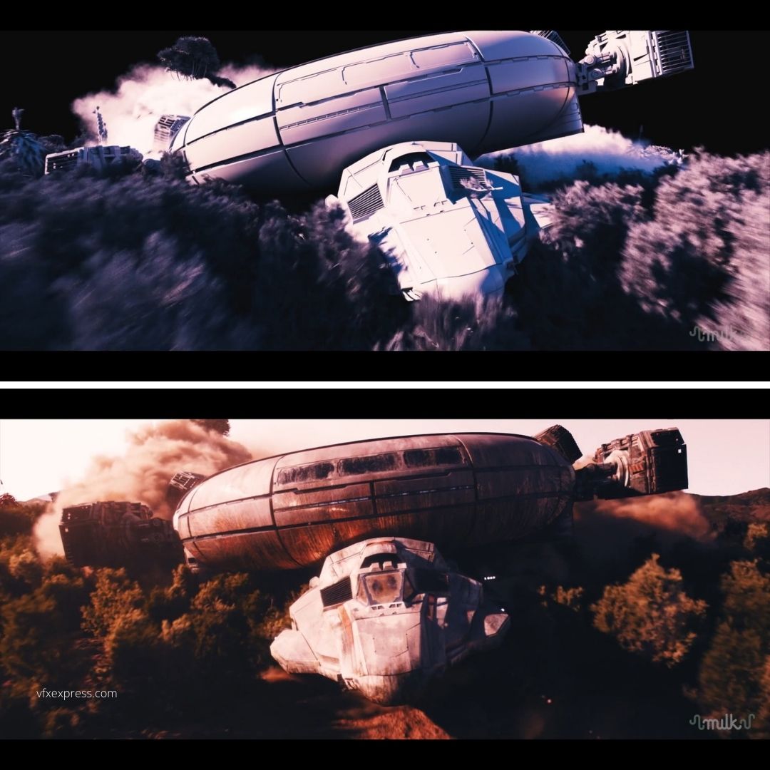 Intergalactic: VFX Breakdown by Milk VFX